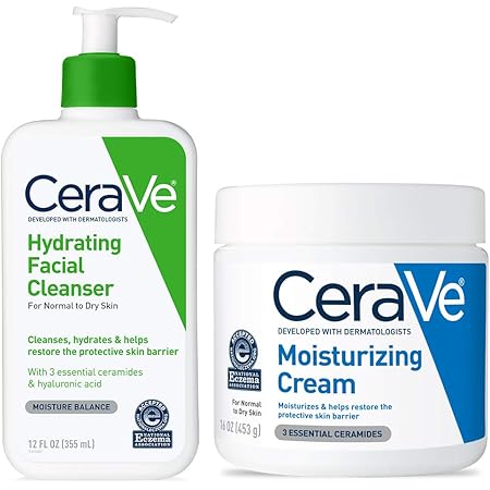 cerave day & night face lotion skin care set