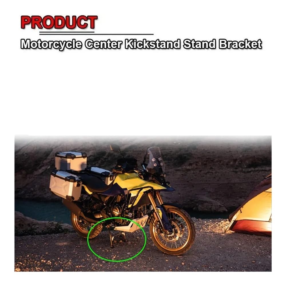 Lateral Stand Cavalletto Centrale Per Motocicletta Cavalletto Centrale Per Parcheggio Per V-STORM Per VSTROM Per 800DE Per 800SE Per 800RE 2022-2024