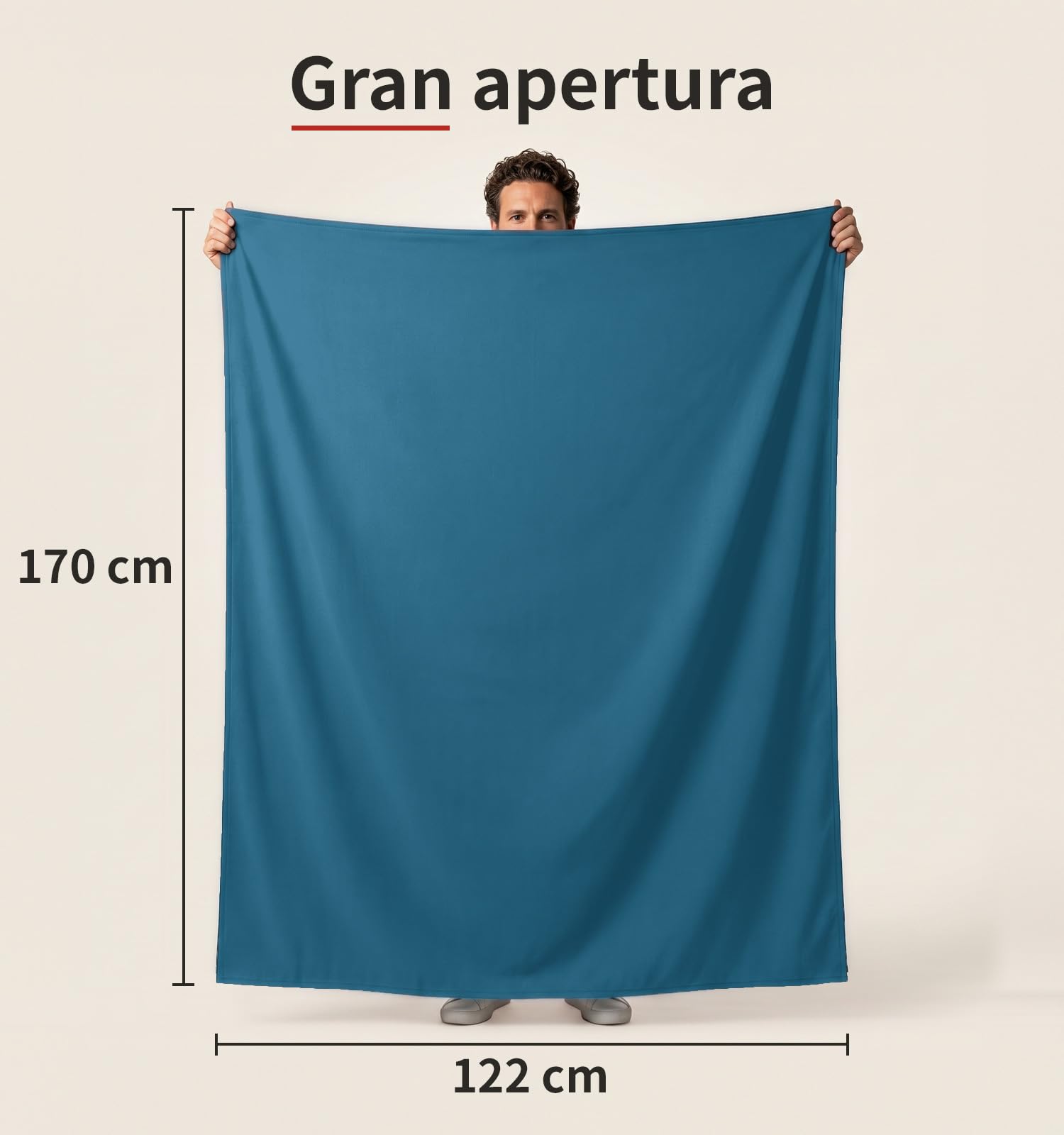 Litume Manta de Viaje para Avión, Cálida, Polar Verde Azulado, Versátil