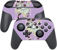 Vista 20 de MightySkins Skin compatible con Nintendo Switch Pro Controller - Alien Battle Funda protectora de vinilo duradera y única Fácil de aplicar