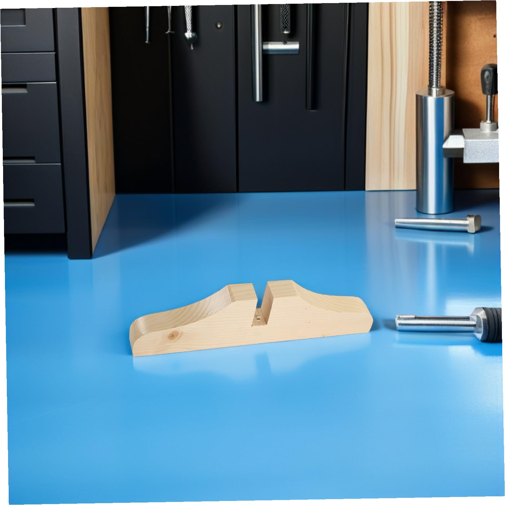MAGICLULU Patas para Panel Divisor de Ambientes, Soporte para Biombo Móvil, Base Engrosada de Madera, Set de 3, Uso en Dormitorio y Sala