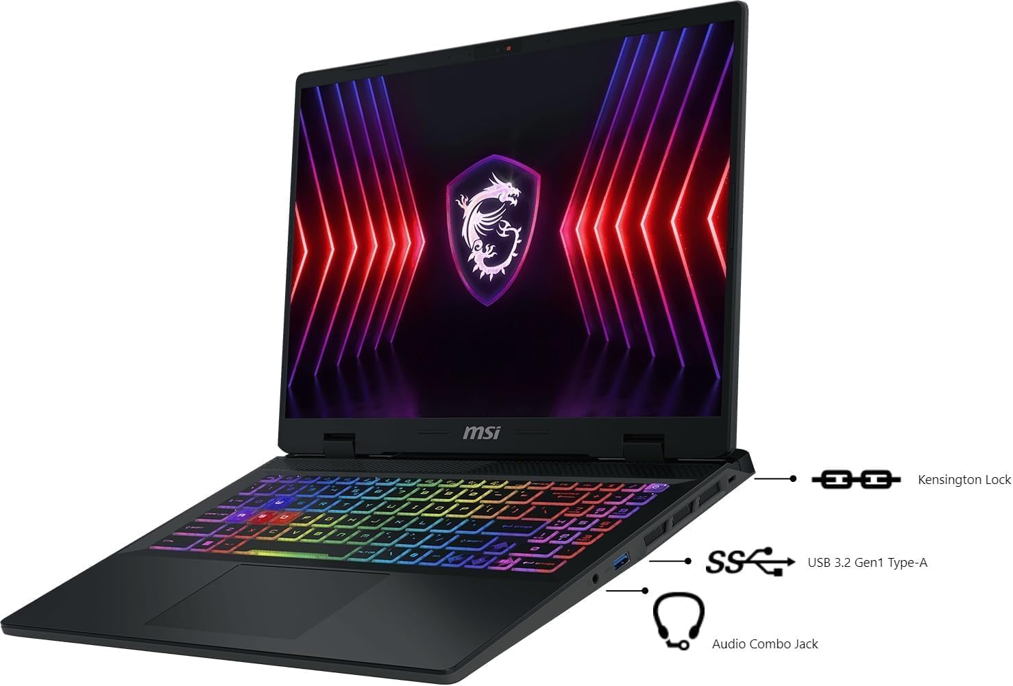 SWORD 16 HX B14VFKG-419IT - Display 16" FHD 144Hz IPS-Level - Notebook - Immagine 6