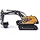 Siku - Volvo EC290 Hydrolic Excavator - Black Yellow - Sturdy Construction Vehicle - PVC Free - Endless Playing Fun - Small-S