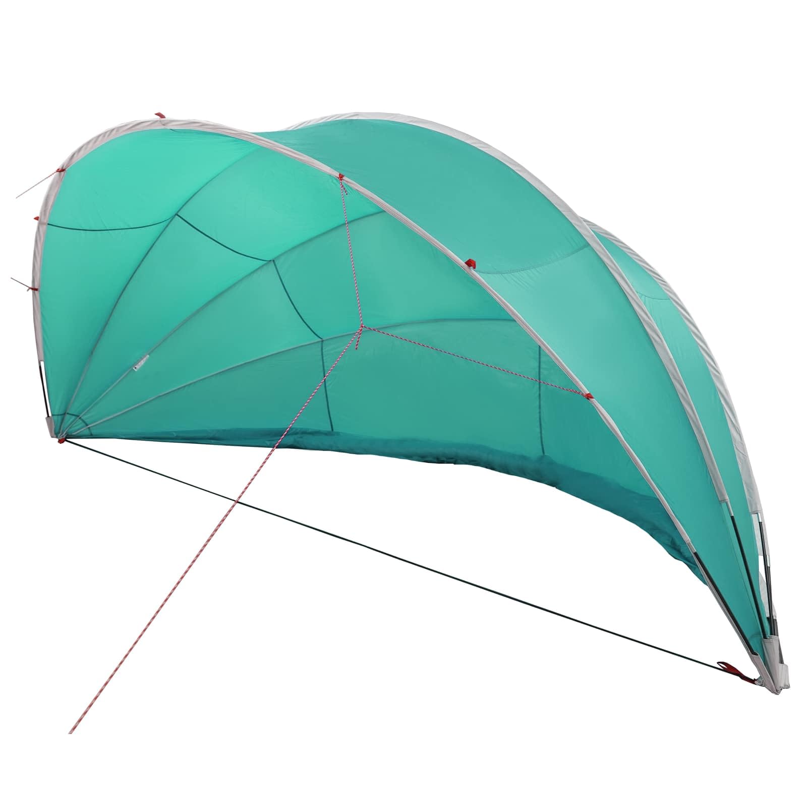 vidaXL Pool Dome Folding Manual Blue 472 x 460 x 229 cm,