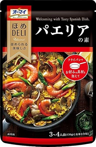 日本製粉 ほめＤＥＬＩ パエリアの素 150gのサムネイル
