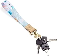 Vista 177 de Ecovision - Llavero con correa para llaves, llaveros de pulsera con 2 argollas para llaves para mujer