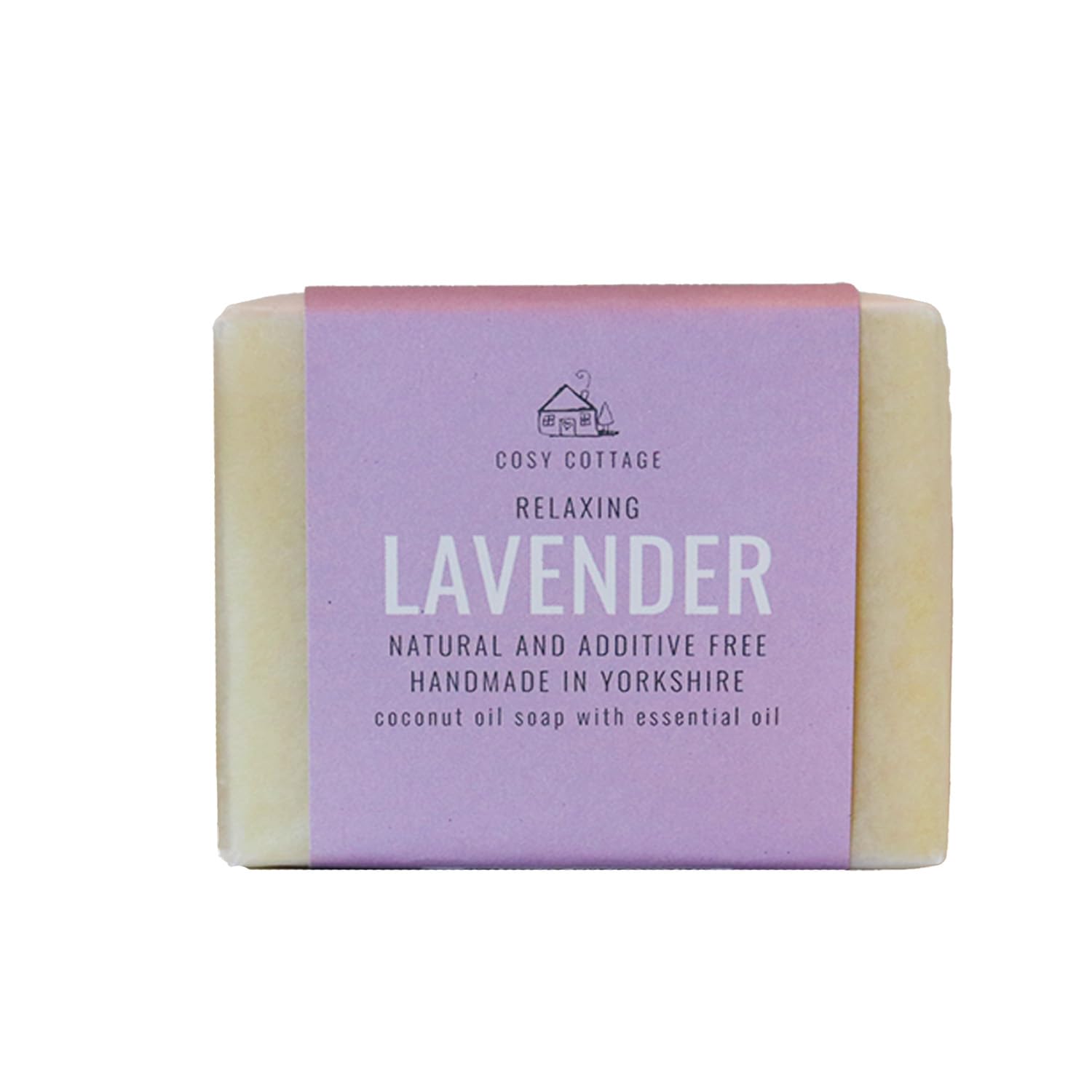 Cosy Cottage Relaxing Lavender Soap Bar - 110g, Clear, 110 g (Pack of 1)