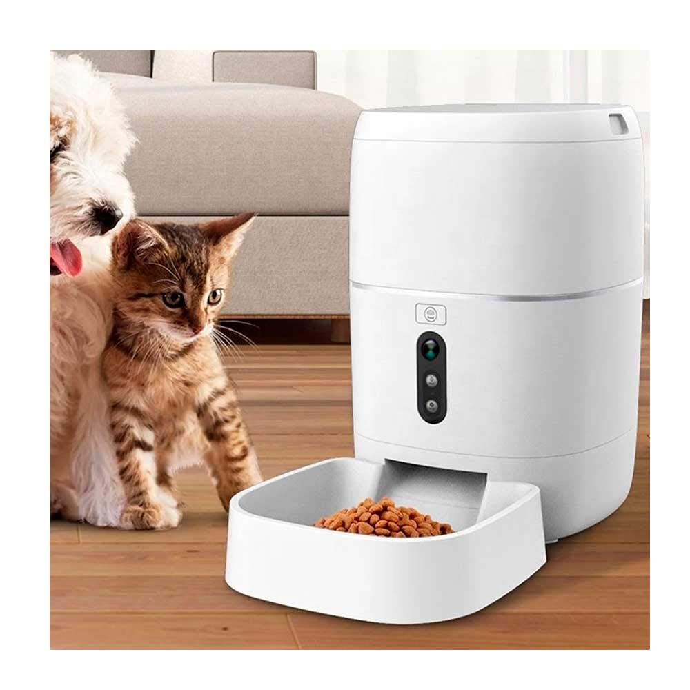 Comedero automático PNI MyPet PT033PF para Mascotas, WiFi, 3 litros, programable Desde la aplicación dedicada Tuya Smart