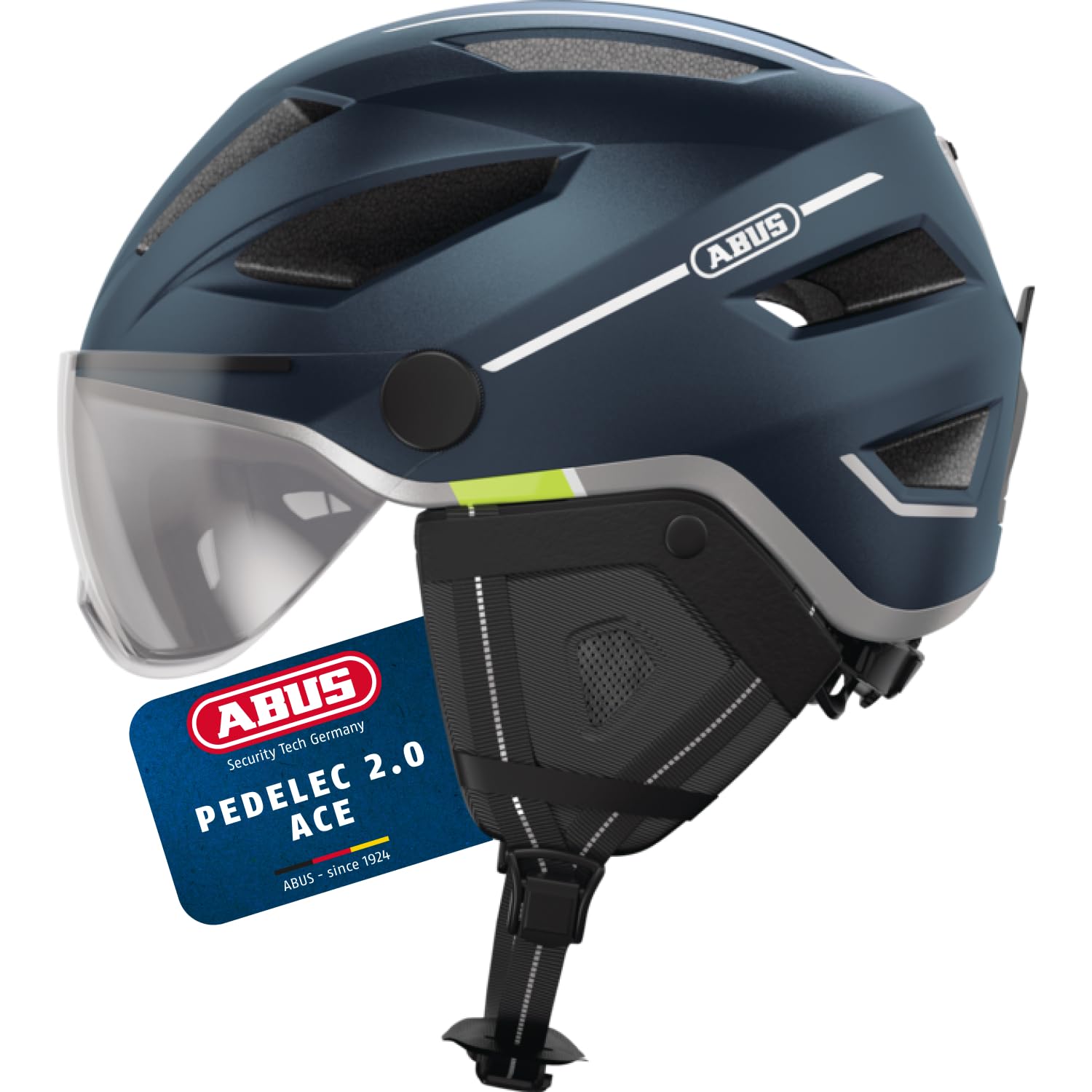 ABUS Pedelec 2.0 ACE City Helmet, Dark Blue Matt, Size S — image 1