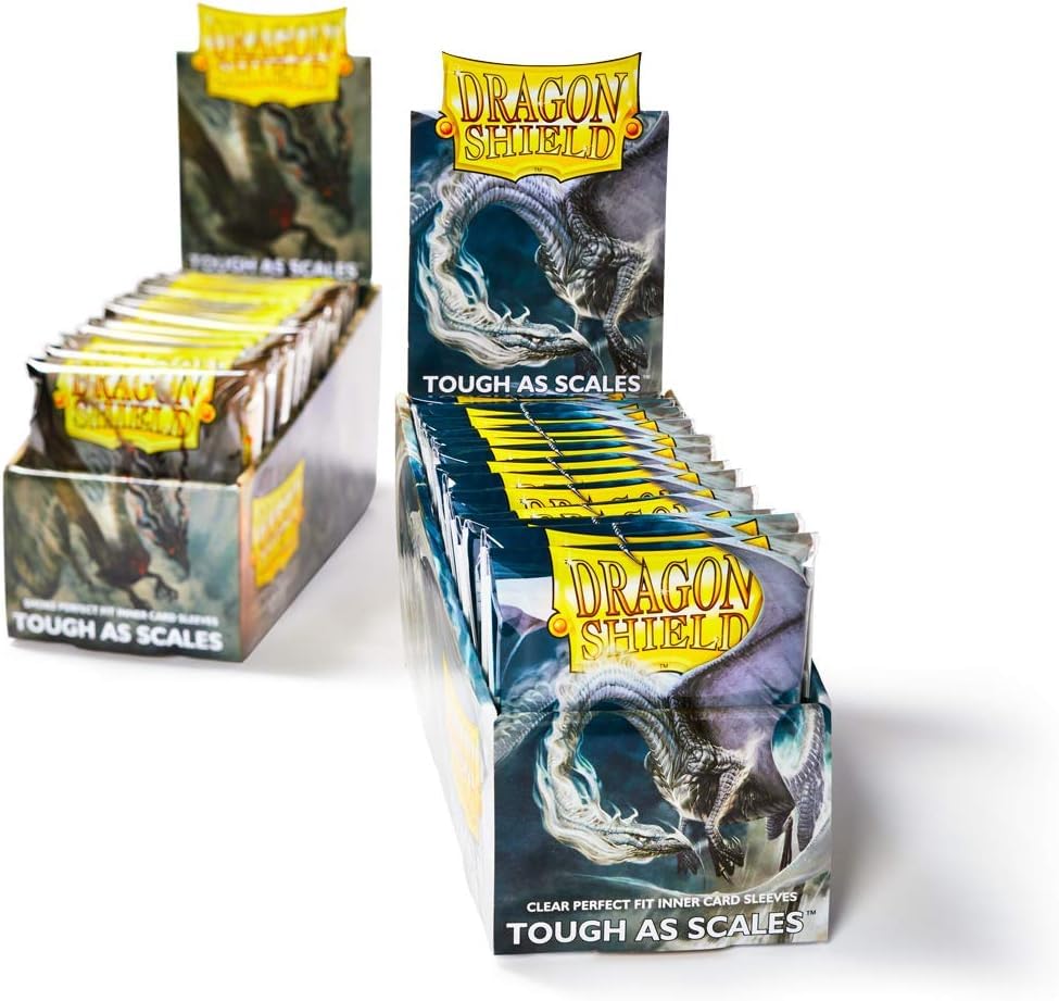 Amazon.com: Dragon Shield Perfect Fit Inner Card Sleeves Standard Size (100  CT) – PVC-Free Polypropylene Double-Sleeve Protection Compatible with  Pokemon, One Piece & Magic The Gathering – Clear : Toys & Games