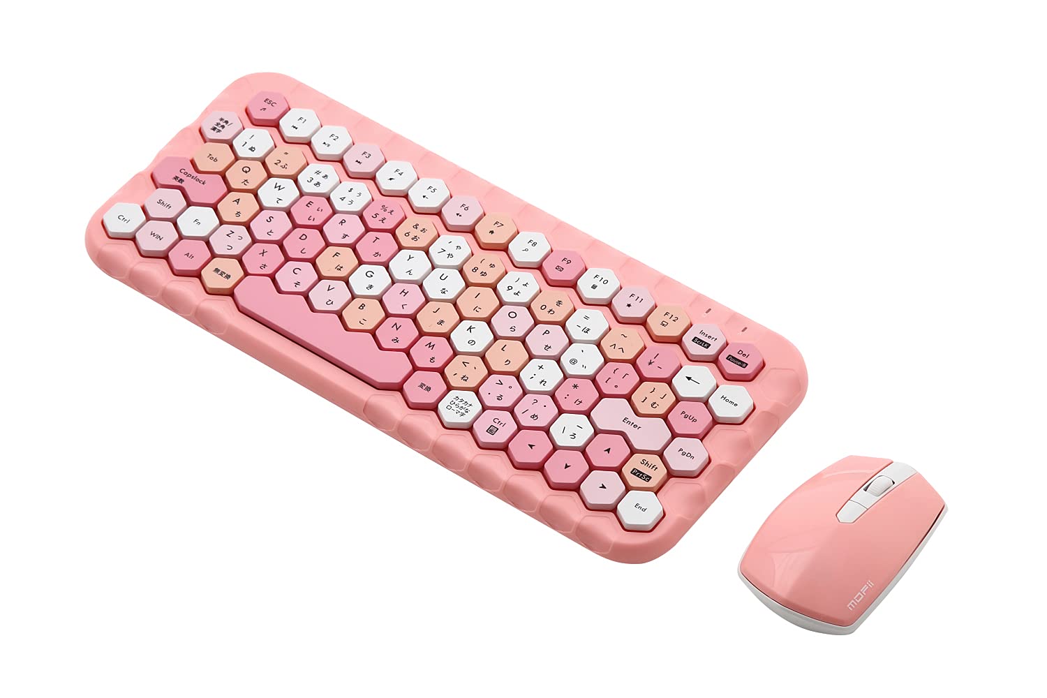 Amazon | mofii ハニーカラフル ワイヤレスキーボード マウス
