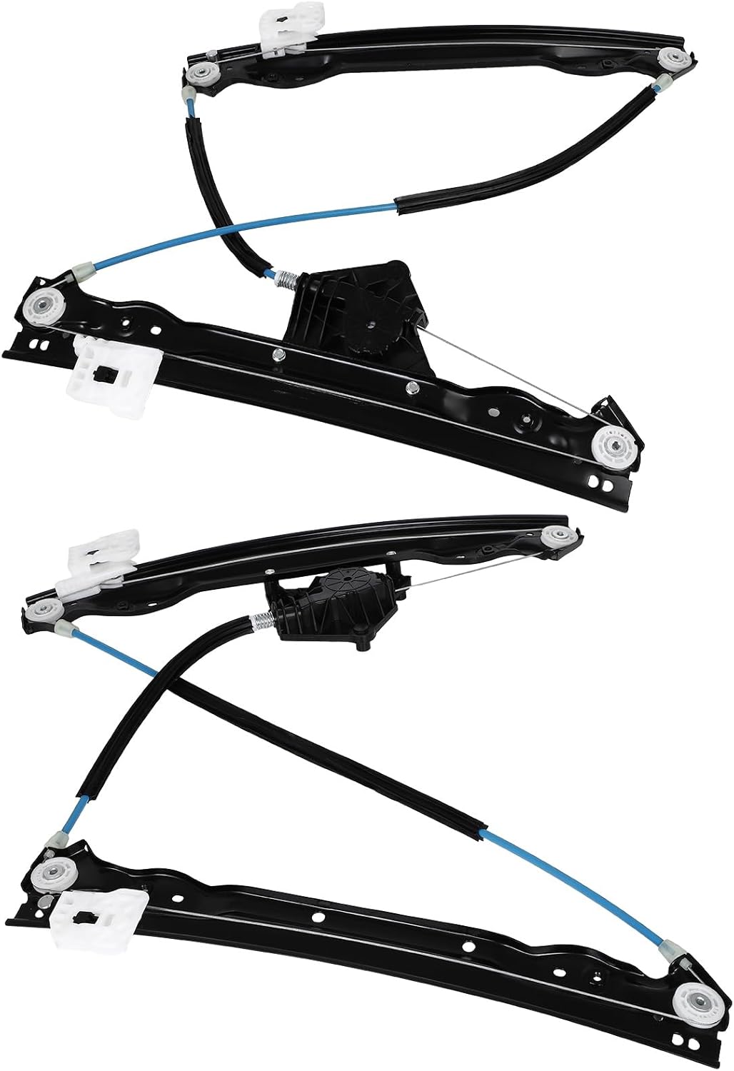 Set Of 2 Power Window Regulator Front Driver and Passenger Side Fit for Chrysler Sebring 2007-2010 without Motor Window Lifter Replaces OE 752-311