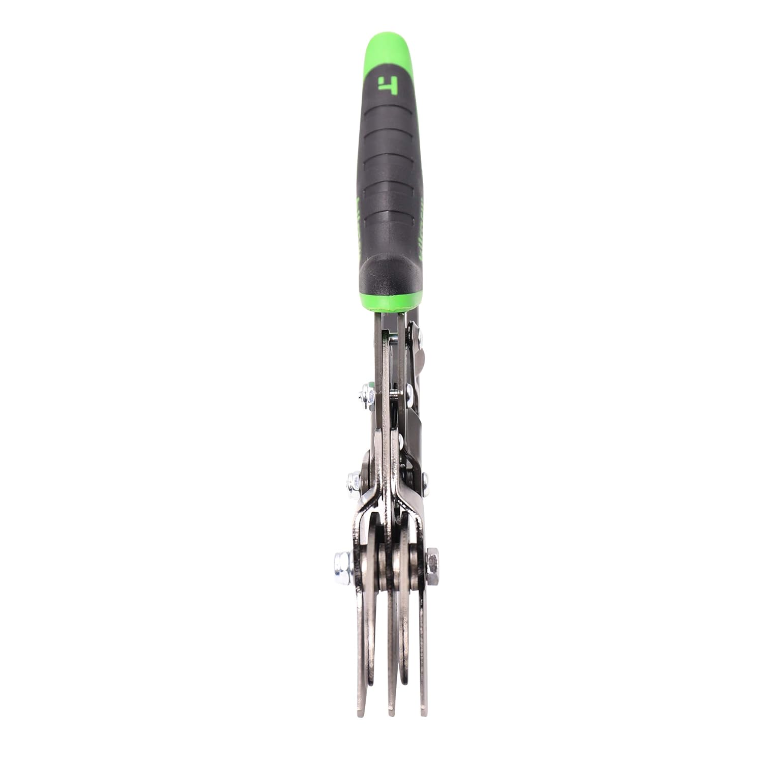 Hilmor 5 Blade Crimper for Sealing Round Metal Pipe, Black & Green, SMTBC5 1891187