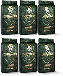 Kit 6 Erva Mate Para Chimarrão Mate Nativo Originak Premium 6pct de1kg cada