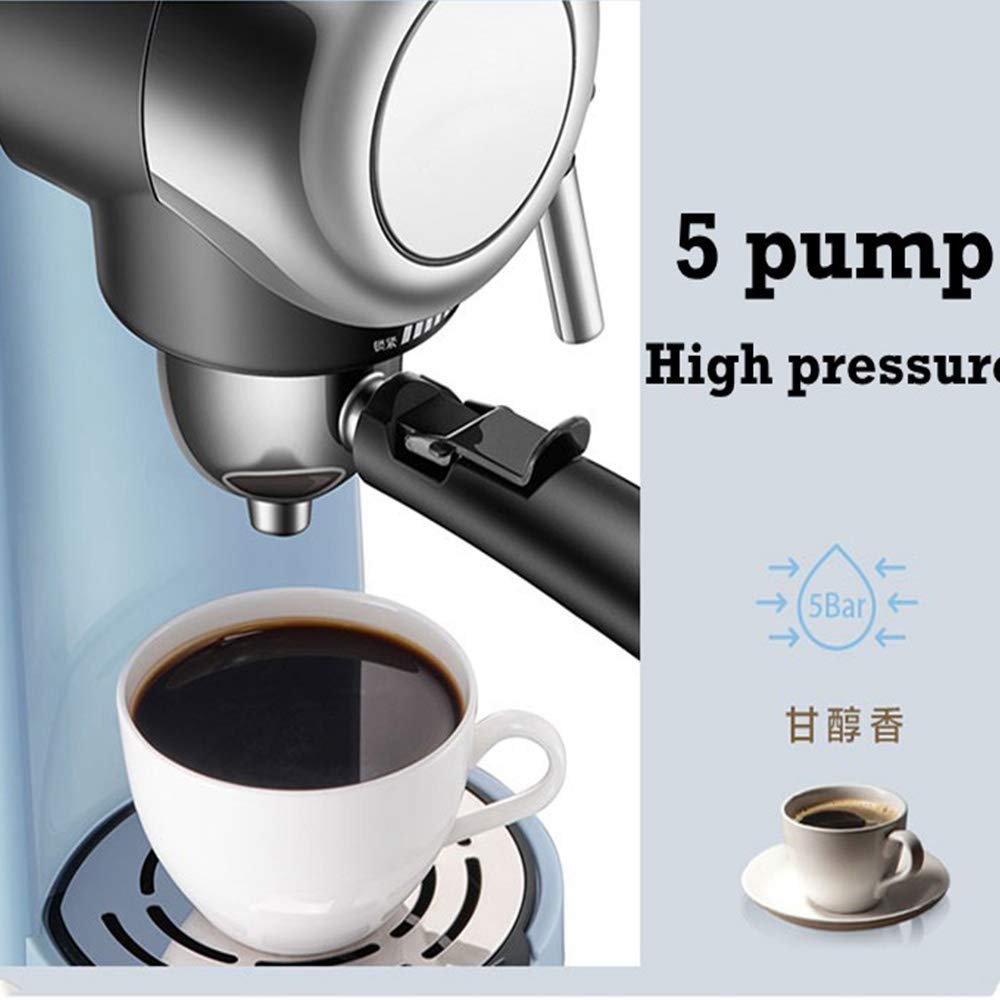 SOVORM Cafetera- Con espumador de leche, Cafetera espresso, Cafetera con vaporizador de leche, Bomba The New