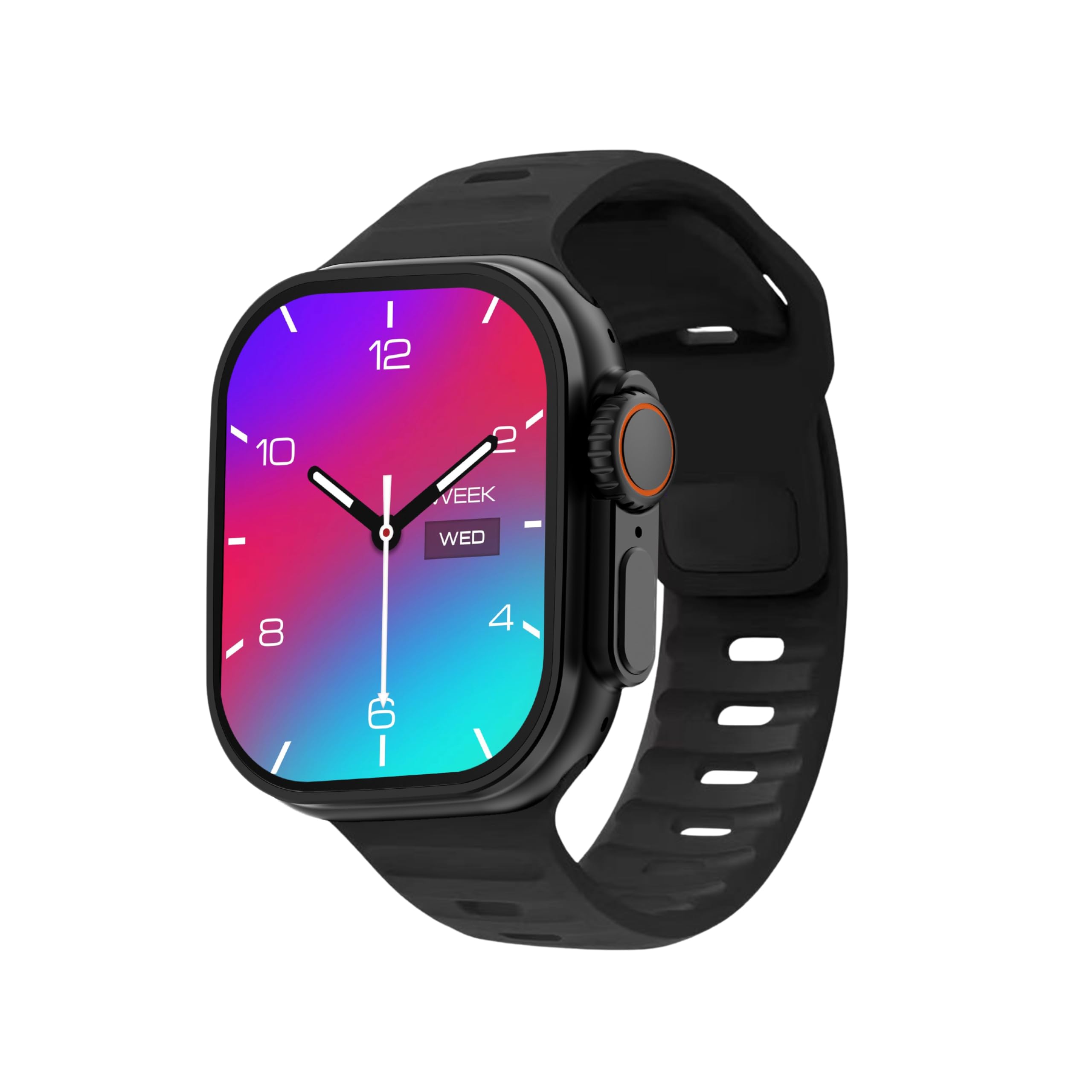 G-Tab FT9 pro Smart watch/Amoled 49 mm/Smart Calling/Water Resistance/Health Monitoring/Voice Assistance/Heart rate/Blood Oxygen/multi sport mode (Black)