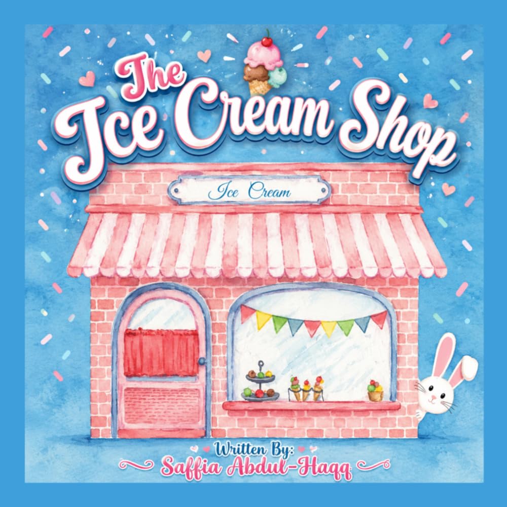 The Ice Cream Shop: Interactive Learning Book Ages 2-6 Years Old