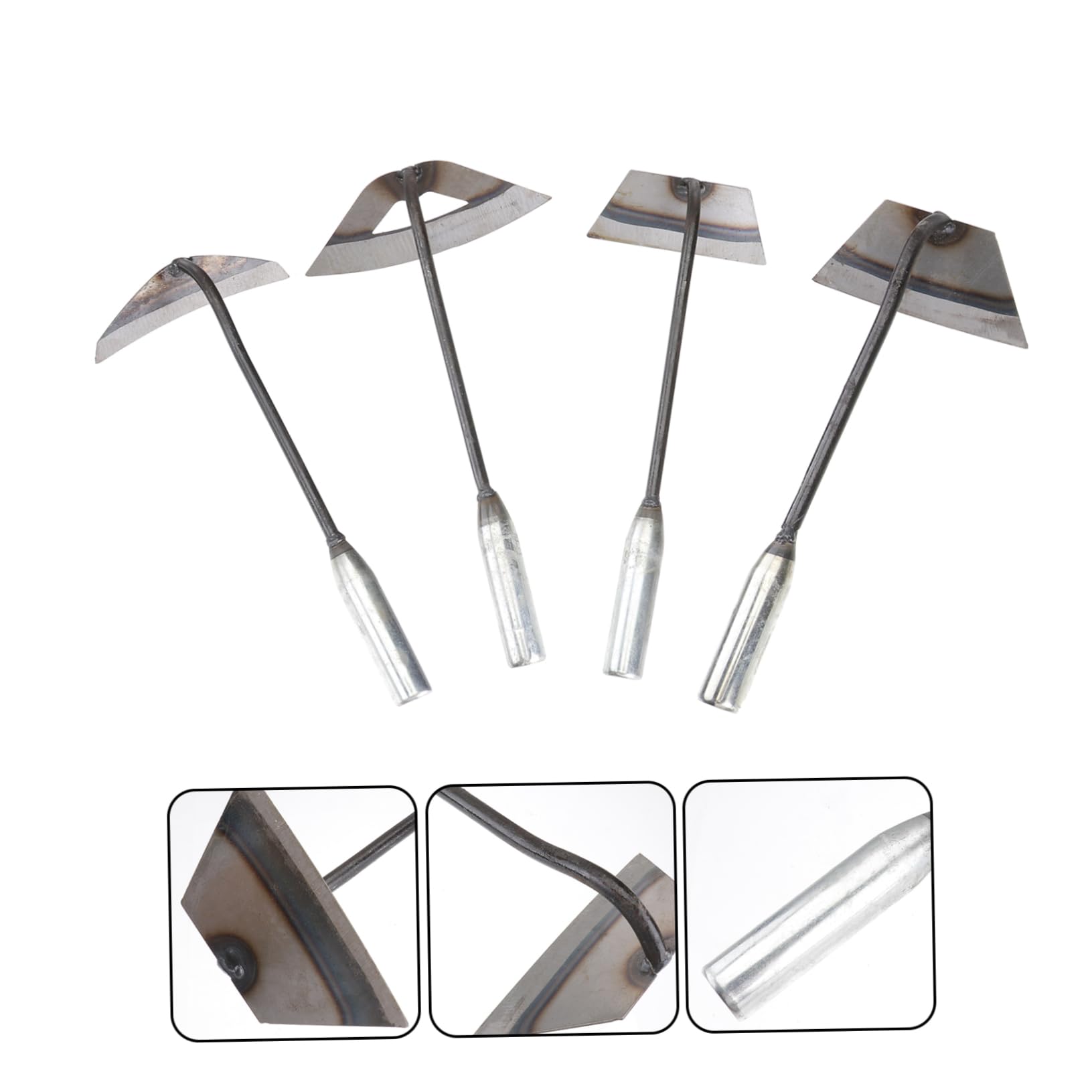 SUPVOX 4piezas Azadas De Mano para Jardinería y Multifuncionales para y Deshierbe