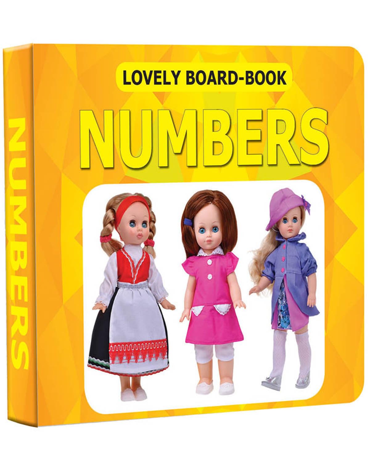 Numbers Board Book for Babies & Toddlers (0–2 Years) | Learn Counting from 1 to 20 with Bright Images, Glitter Cover, Rounded Corners & Durable Board Material