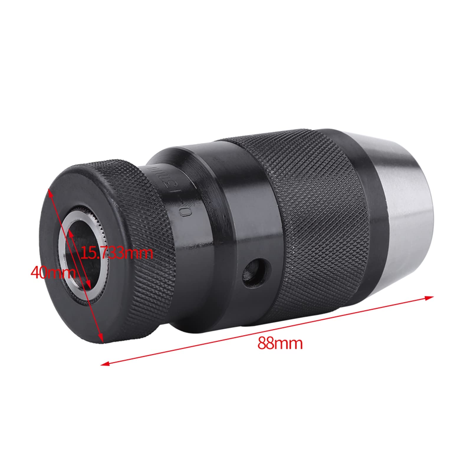 Mandrino Autoserrante B16,sds Autocentrante Trapano Per A Colonna - Punta Elicoidale Chuck 1pc 0-13mm 1/2"acciaio For Elettrico Del Tornio Capacità Di Serraggio Per Tornio Trapano Elettrico