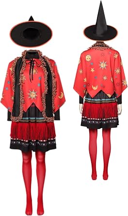 Adults Costume Costume Outfits Hat Scarf Skirt Dress Women for Halloween Party