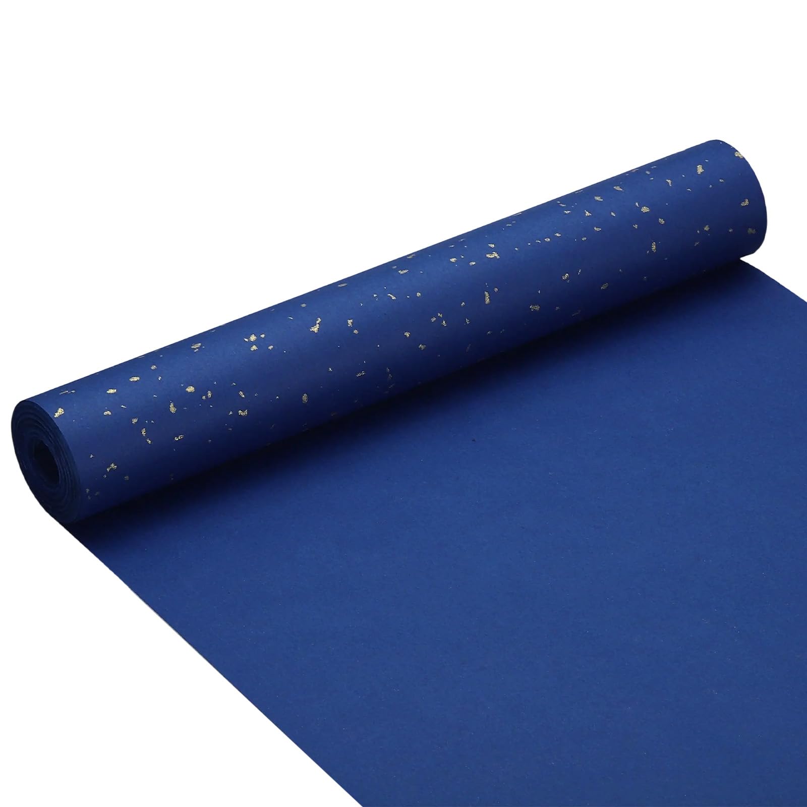 PATIKIL Chinese Xuan Paper Roll 65Ft x 13.8 Inch Raw Ripe Chinese Calligraphy Practice Paper Chunlian Duilian Couplets, Blue