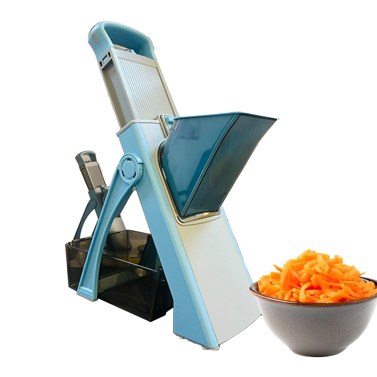 Affettatrice E Tagliaverdure Tagliere Compatto Multifunzione Con Grattugia