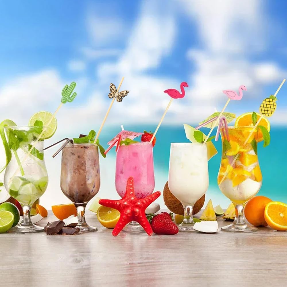 Bastoncini Da Cocktail A Cuore - 100 Pezzi In Legno, 12 Cm, Per Feste - Foto 7