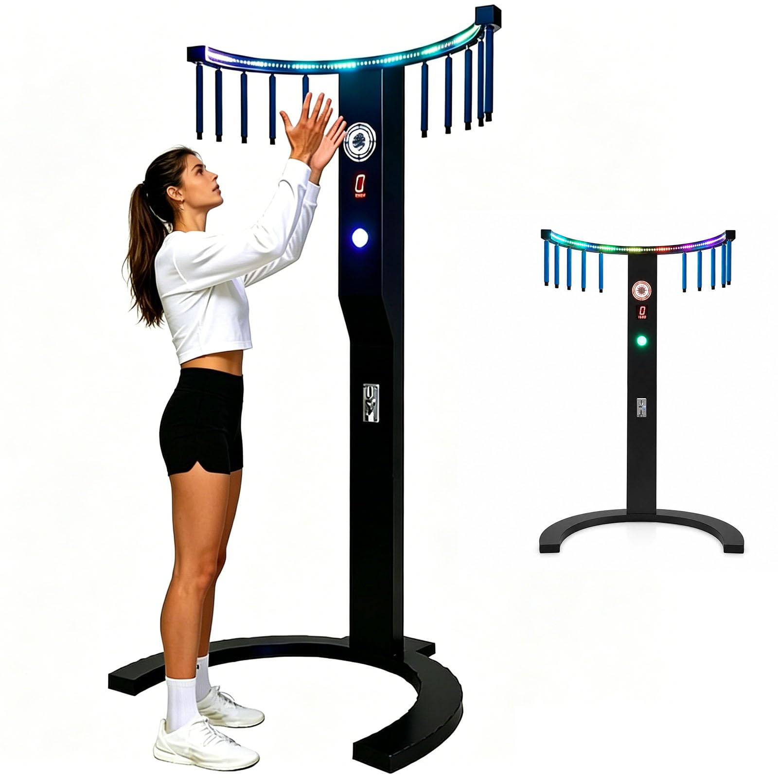 Ymnogjie Hand Eye Coordination Training Catching Stick Game Reflex Sticks,Interactive Arcade Style Entertainment Device,Catching Stick Arcade Game for Party,Business,Family Game Night