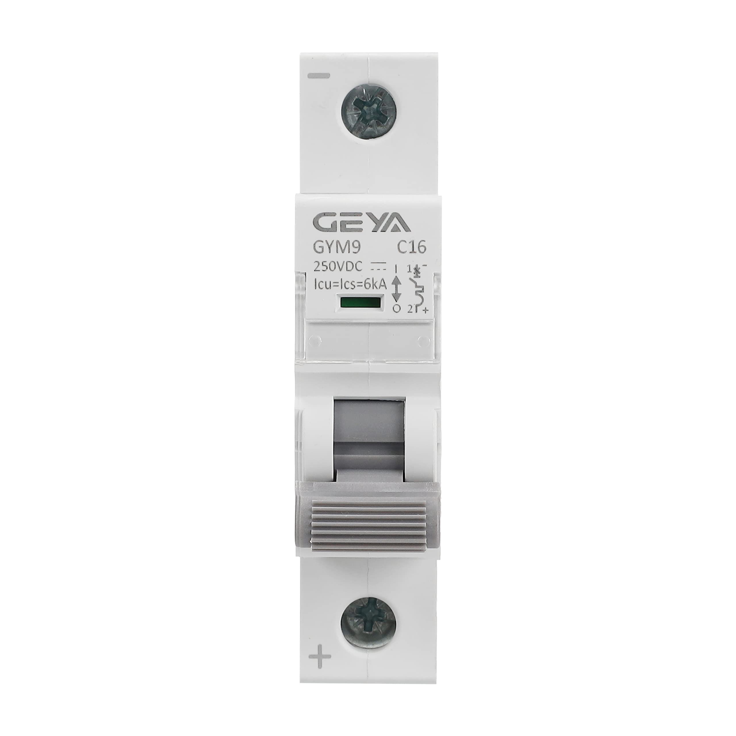 GEYA Elektronisches Verriegelungsrelais, Speicherrelais, Impulsrelais, 1Kontakte 16A, Weitbereichsspannung AC/DC12V-240V, DIN-Schiene montiert