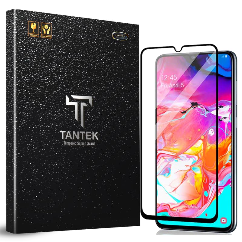 Image of TitanGuard Tempered Glass Screen Protector Guard for Samsung Galaxy A50s / M10s / M30 / F41-9H Hardness, Military Grade, Anti-Static, Easy Installation Kit - 1 PACK