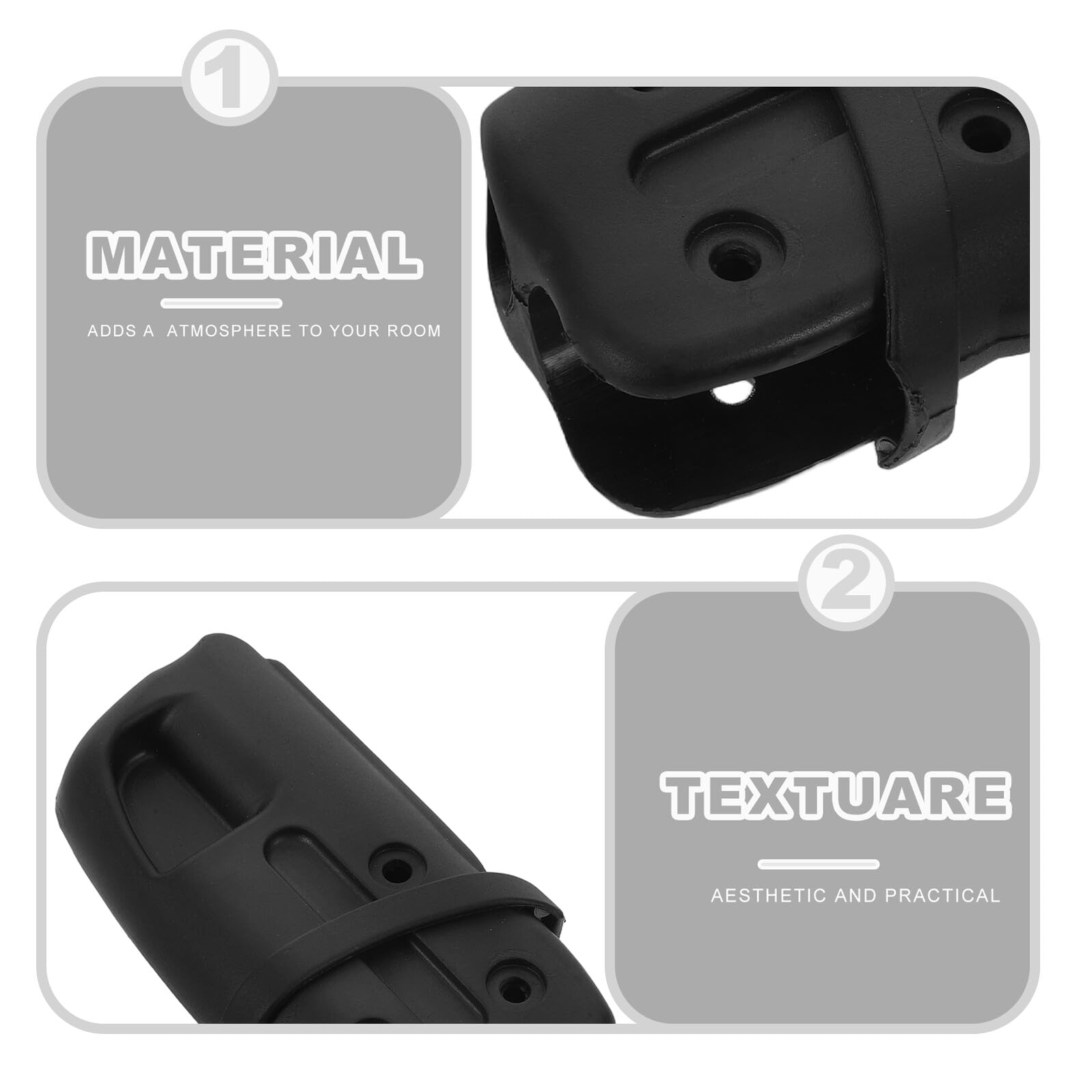Lot de 6 Boucles de Pliage Sécurisées en Nylon pour Poussette Pliable, Connecteurs à Dégagement Rapide Universels, Accessoires de Remplacement Pratiques pour Poussettes