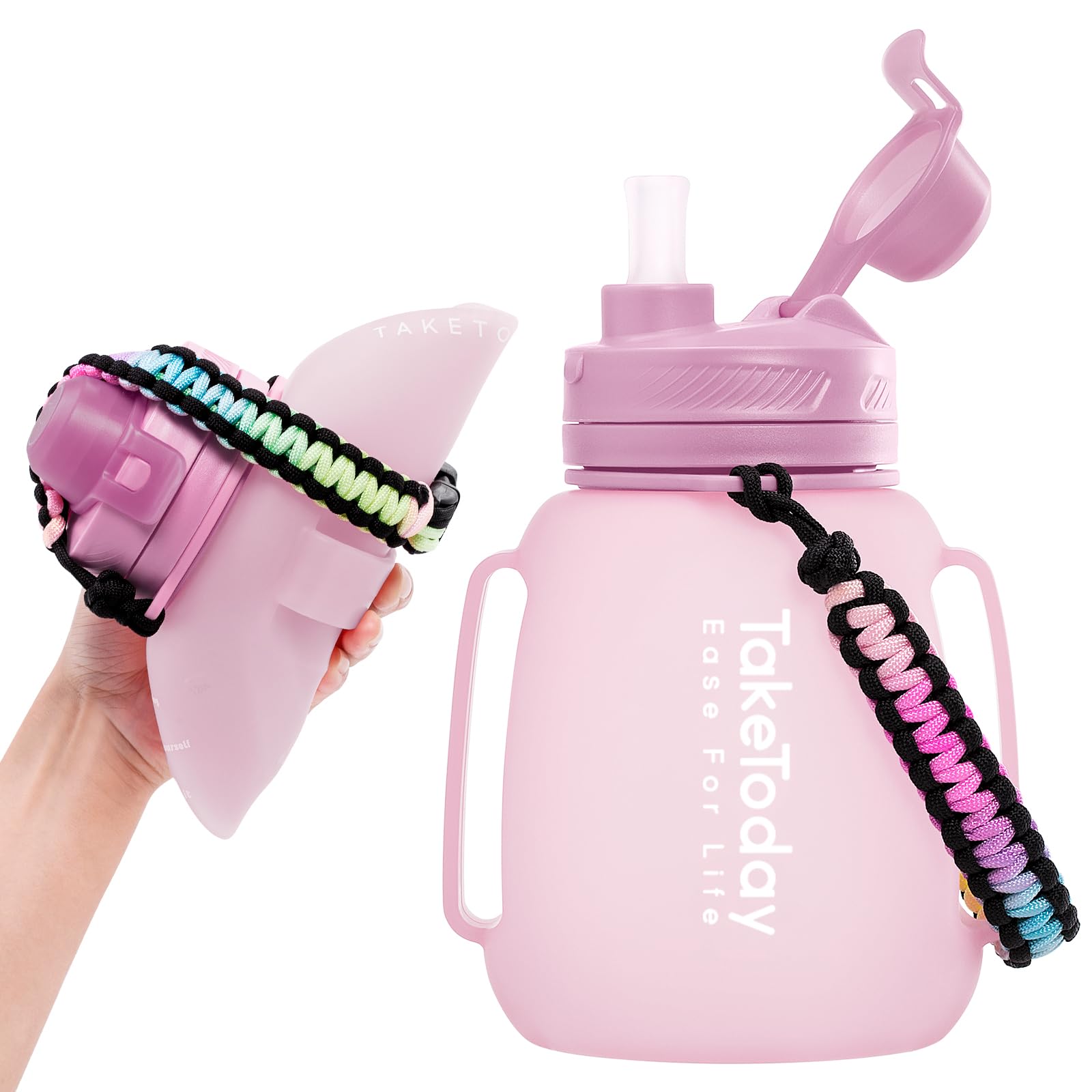 Amazon.com: TakeToday 40 OZ Motivational Water Bottle with Straw