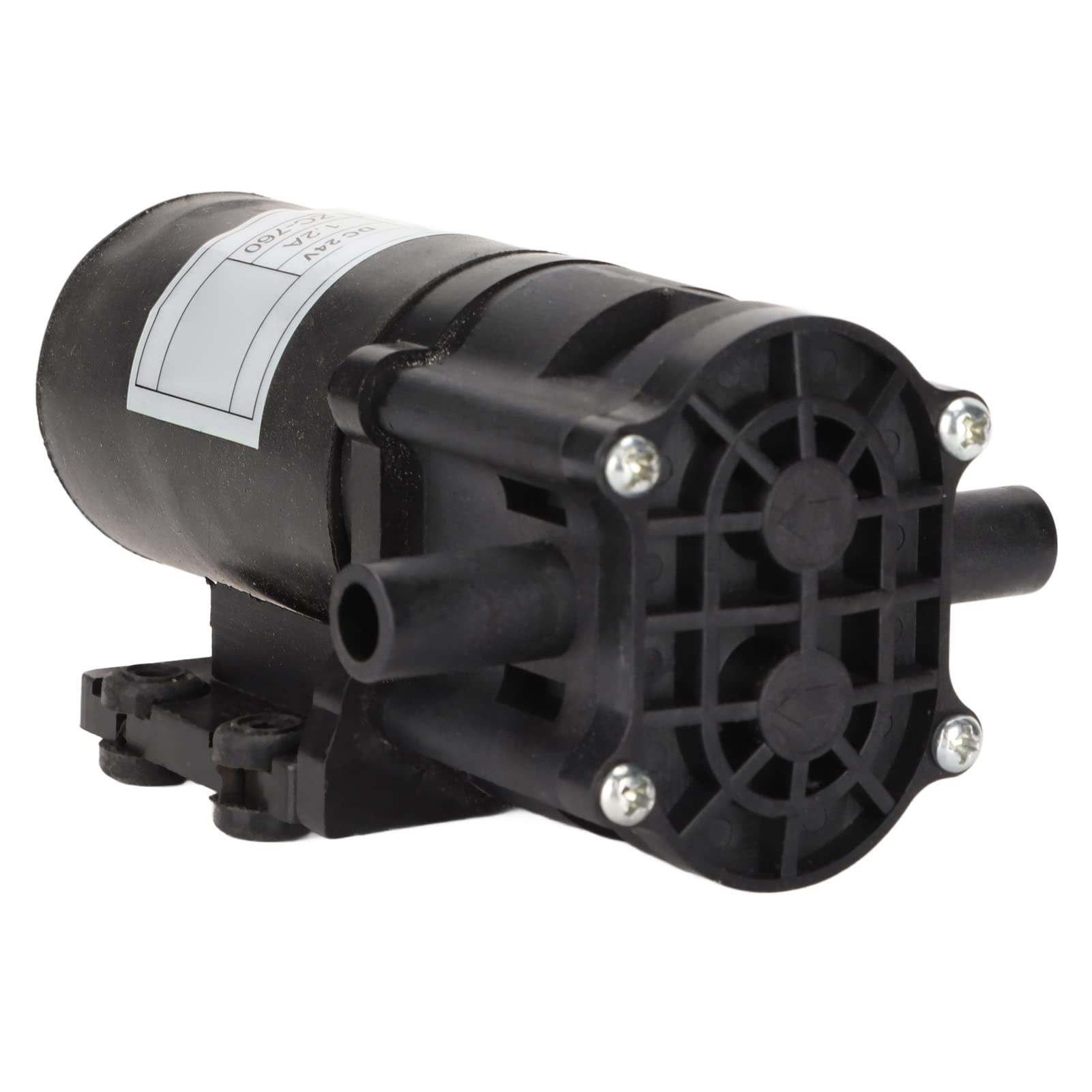 ZC - Bomba de agua para pecera 760, bomba autocebante de alto flujo CC 24 V, bomba de agua de engranajes resistente a altas temperaturas para acuarios y estanques, con caudal de