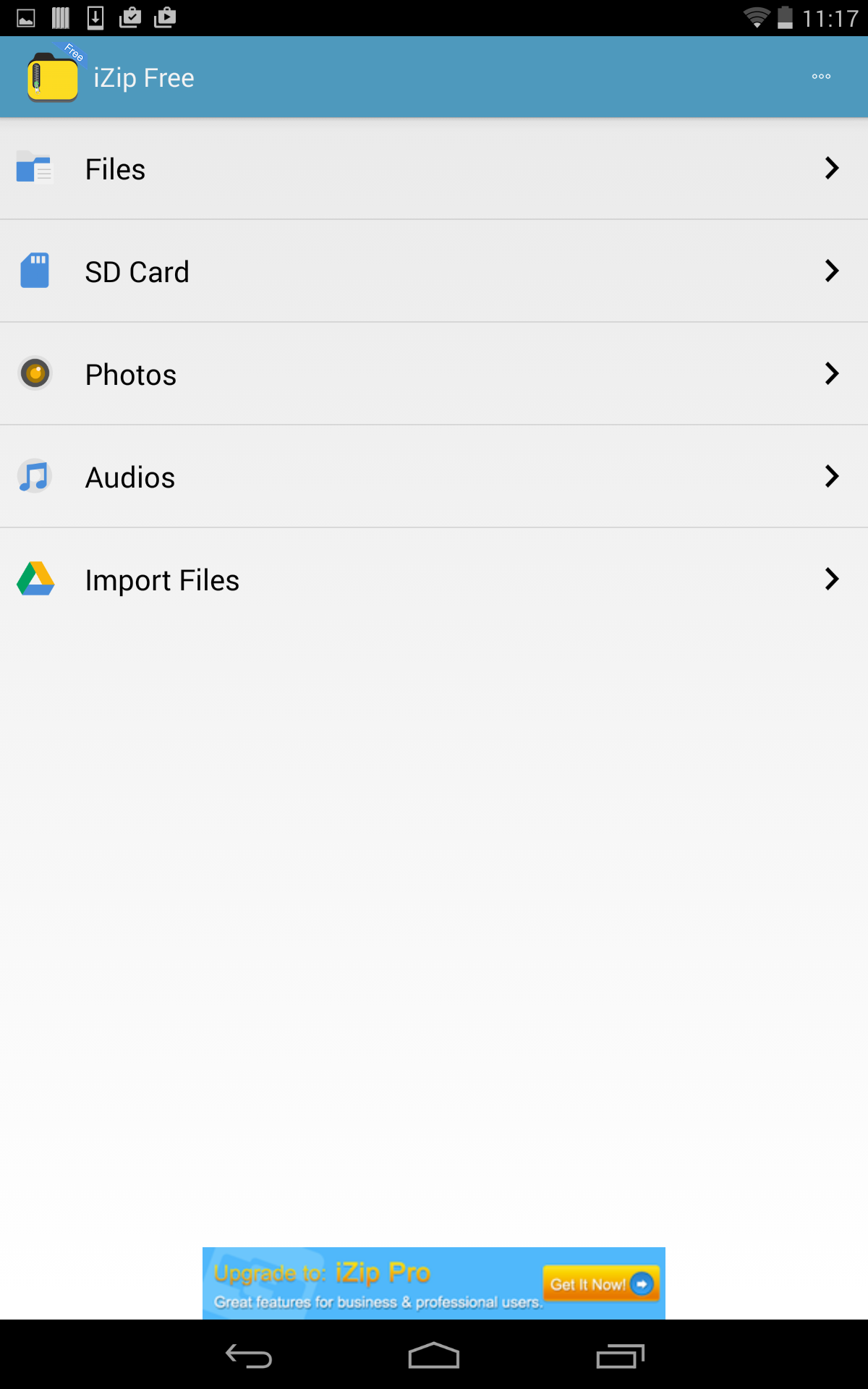 iZip - Zip Unzip Tool - App on Amazon Appstore