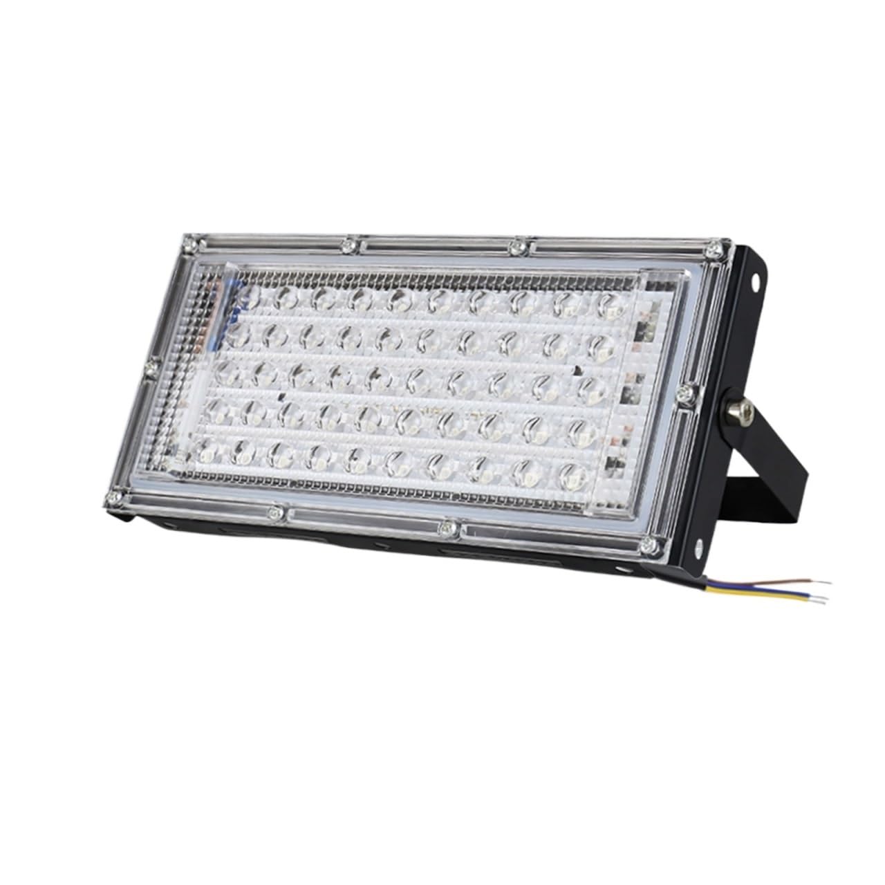CVFRDD UV Curing Lamp Led Uv Floodlight 50w 100w 395nm Stage Blacklight Ultraviolet Light Floodlights Curing Lamp Mites Lights Germicidal(100W)