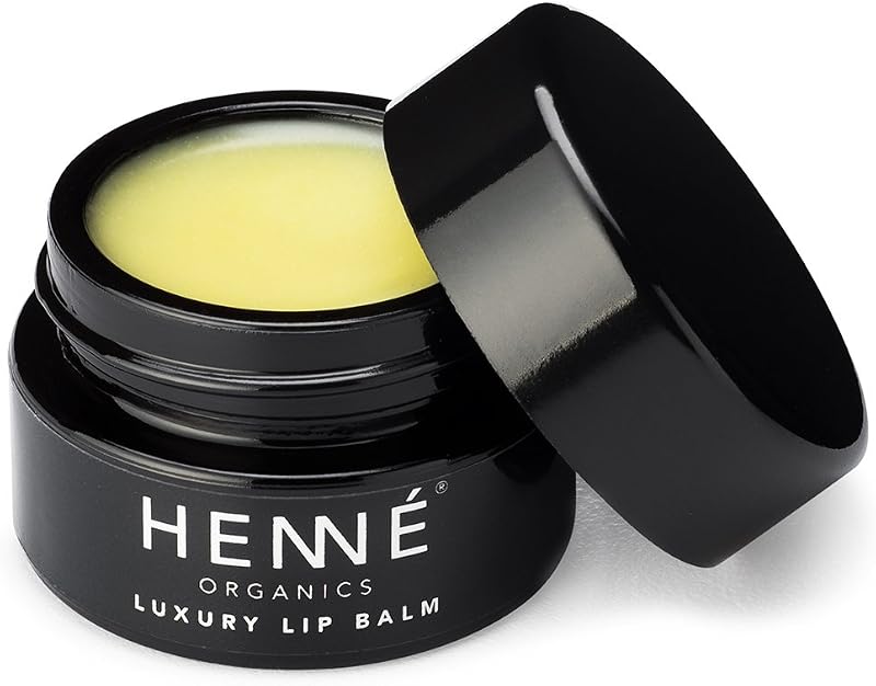 Bálsamo labial Henné Organics em pote, 10 g