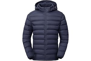 Men's Lightweight Goose Down Jackets: Ultimate Warmth and Versatility