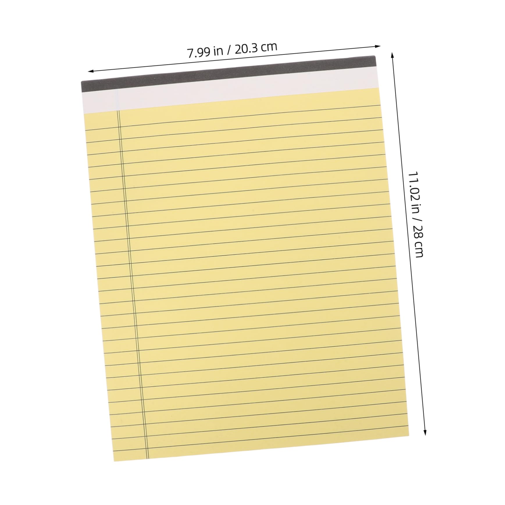 Angoily 10pezzi Blocchi Per Appunti Righe Da Pagine Carta Da M² Fronte-retro Per Ufficio Universitari e Pianificazione Giornaliera