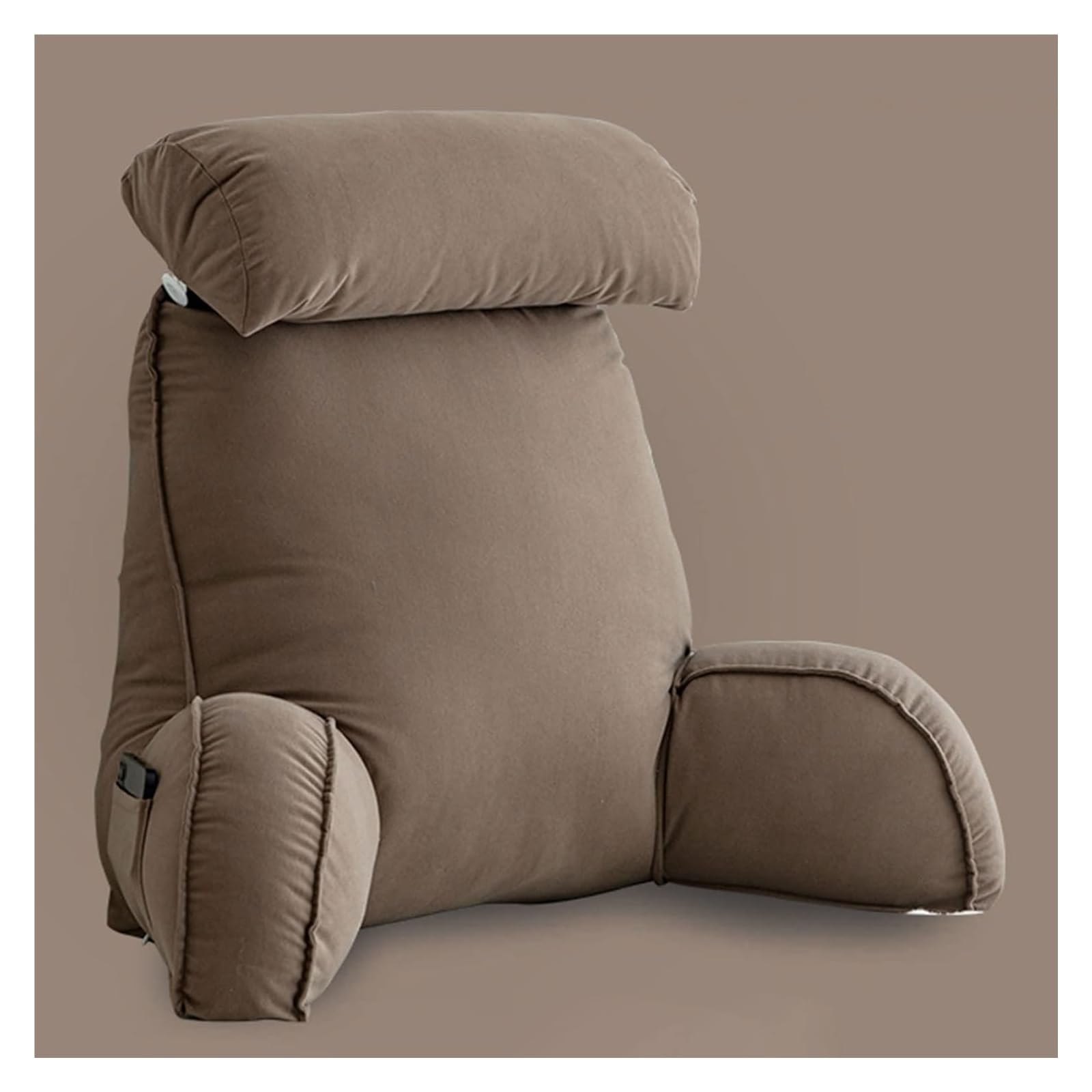 IULGFSC Reading pillow， Soft Bed Rest Reading Pillow With Neck/Arm Support,Back Cushion