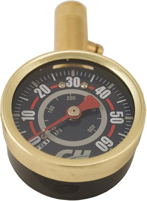Shrader Tire Gauge, 0-60 PSI (Campbell Hausfeld DA552400)