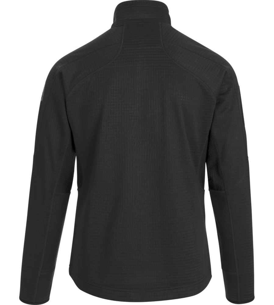 WÜRTH MODYF Fleecetroyer Stretch – Dehnbarer Fleece Pullover mit Zipkragen – perfekt für Handwerk, Werkstatt, Arbeiten im Freien in schwarz, rot – Größen XS - 4XL