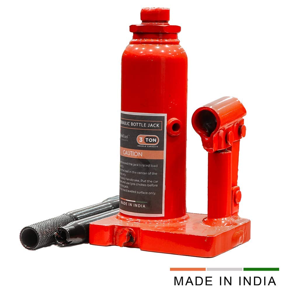 MMTool PRODUCTS™ Super Heavy Hydraulic Jack 3 TON for SUV and All Car (Made in India)