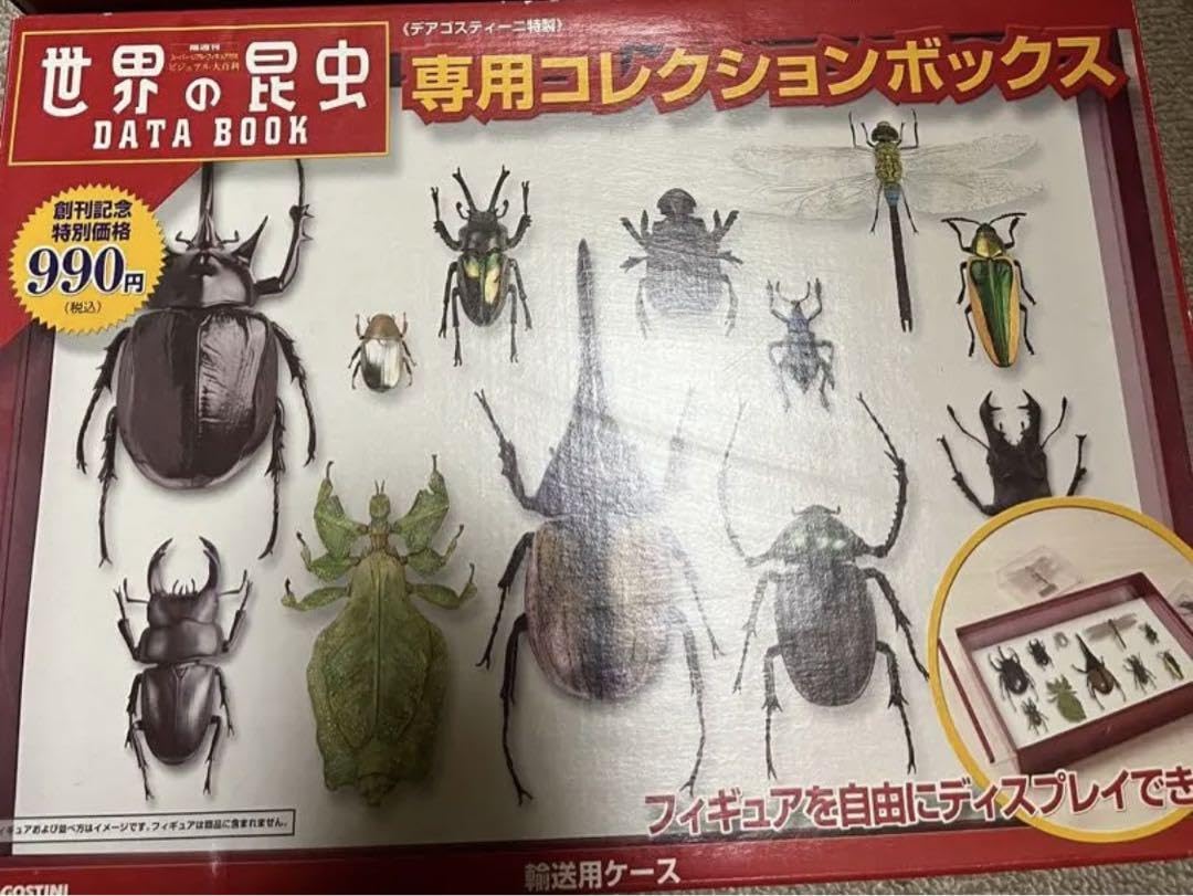 1～15巻まで】世界の昆虫 DATA BOOK＆標本セット