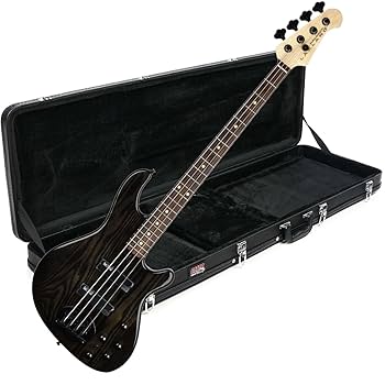 Amazon.com: Lakland Skyline 44-OS Offset Bass Guitar, Trans