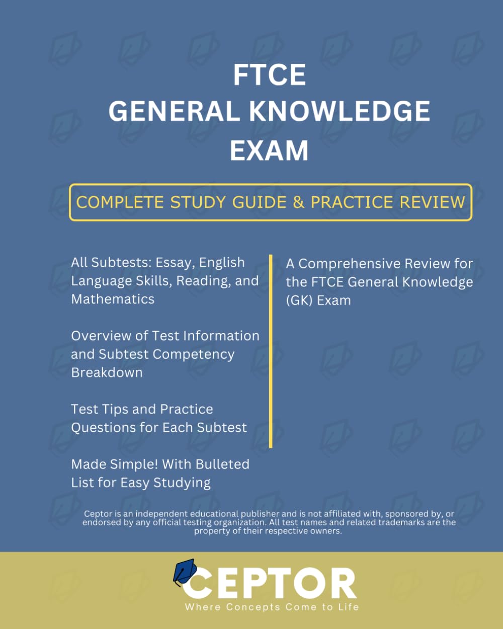 FTCE General Knowledge Exam Study Guide and Practice Review