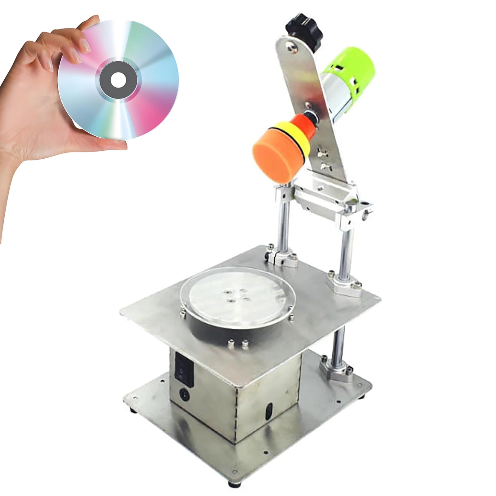 Macchina automatica per la riparazione dei dischi, rimuove il 99% dei graffi, migliora la lettura dei dati, corregge i graffi di CD/DVD