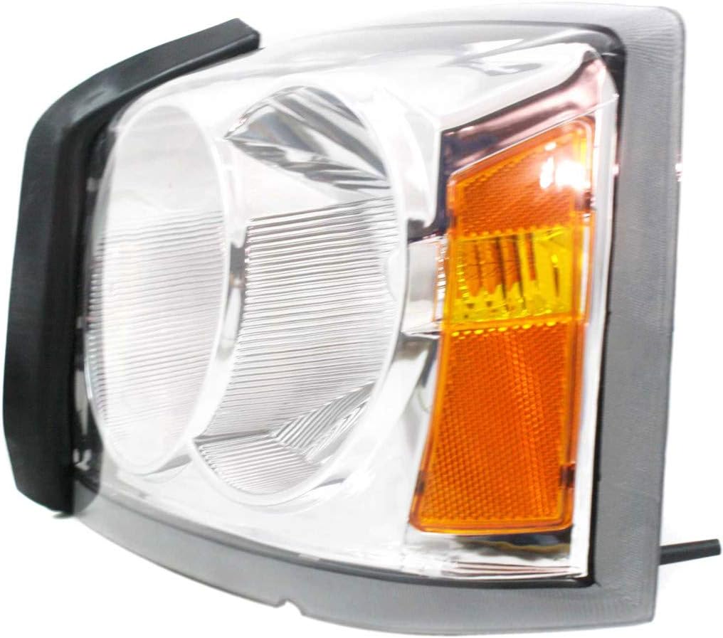 CarLights360: For 2005 Dodge Dakota Headlight Assembly Driver and Passenger Side DOT Certified w/Bulbs-Replaces CH2502159 CH2503159