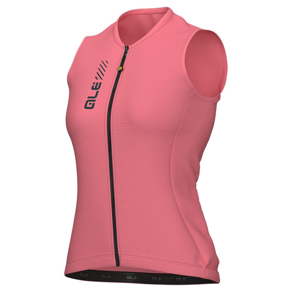 Alé Cycling Women's Pragma Colour Block Sleeveless Jersey, Pink, L