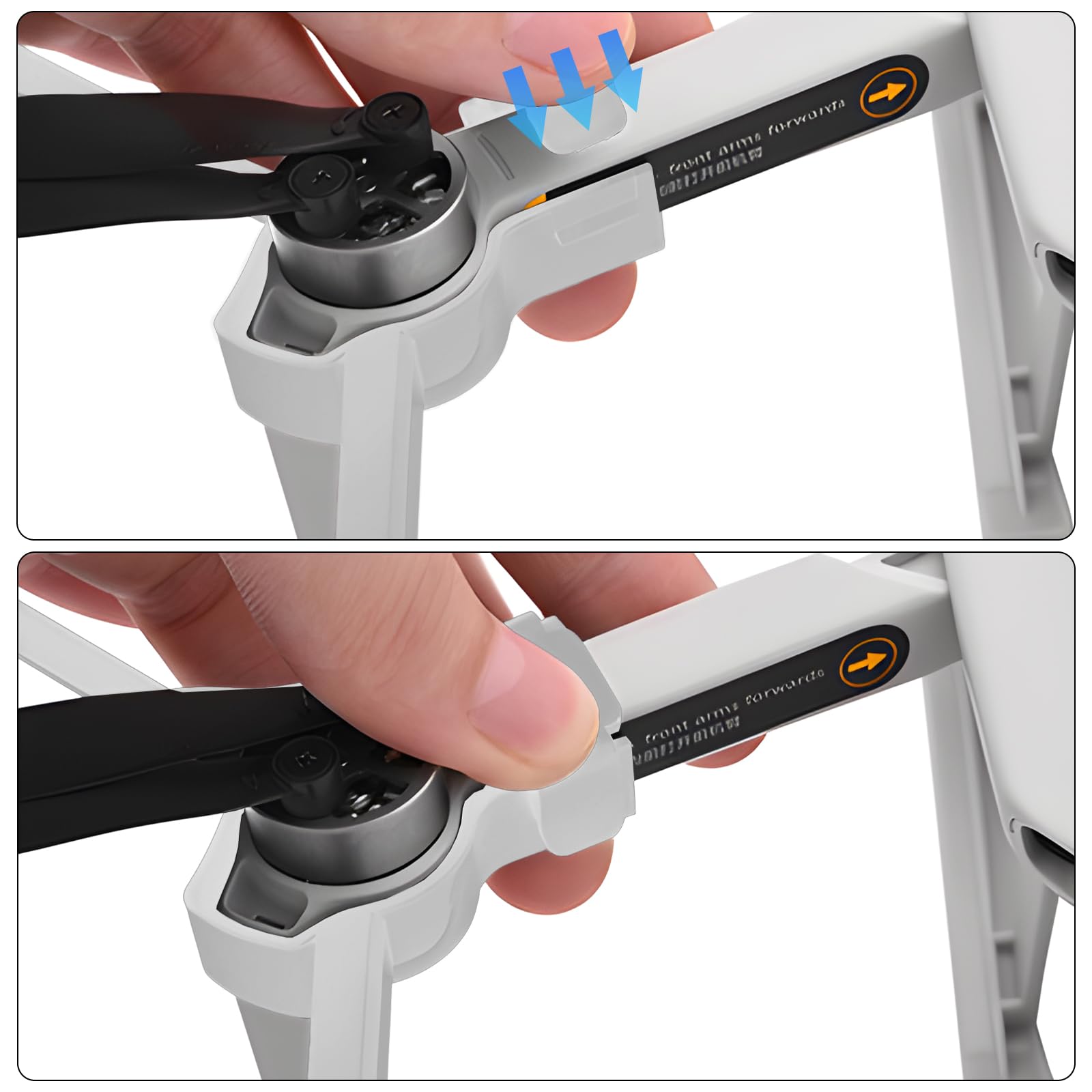 Mini 2 Osłona Śmigła - Ochraniacz do Drona DJI Mini 4K/Mini 2 SE/SE, Szybkozłączka, Zapasowe Ochraniacze Ostrza, Rekwizyty, Kompatybilne z Akcesoriami do Dronów Mini 4K
